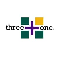 three+one logo