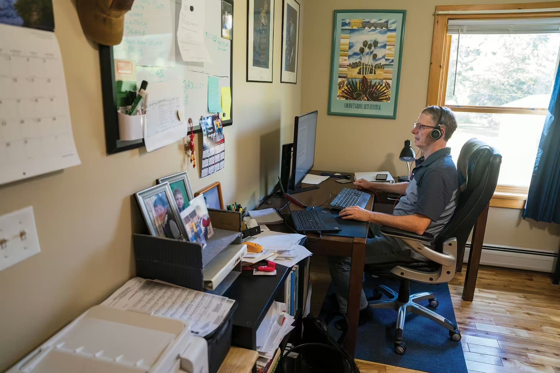 Man at a Desk