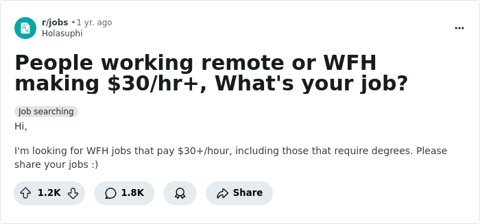 Remote Work
